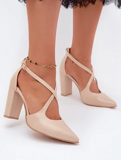 Lodičky na podpätku, model 229738 Step in style
