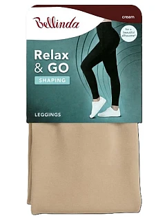 Tvarujúce legíny RELAX & GO - BELLINDA - sivobiele