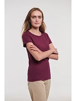 Russell Athletic 108F Dámske tričko Pure Organic 10.108F bordová Russell Athletic 108F Dámske tričko Pure Organic 10.108F bordová