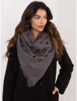 Šál AT SZ 23504.93P tmavosivý