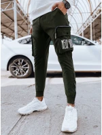 Pánske bojové nohavice zelené FashionStreet UX4310