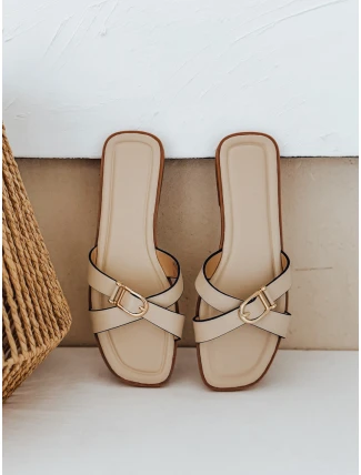 BELICCA dámske žabky beige FashionStreet ZY0984 BELICCA dámske žabky beige FashionStreet ZY0984