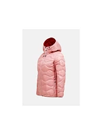 Dámska péřová bunda PEAK PERFORMANCE, model Helium Down Hood Jacket, ružová farba Dámska péřová bunda PEAK PERFORMANCE, model Helium Down Hood Jacket, ružová farba