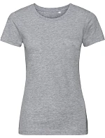 Russell Athletic 108F Dámske tričko Pure Organic 10.108F light oxford