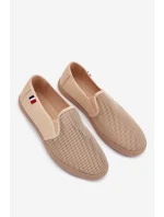 Męskie Ażurowe Tenisówki Trampki Beżowe Koboru