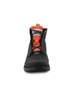 Pánska členková obuv Pampa Travel Lite Rs 79104-008-M Black with orange - Palladium