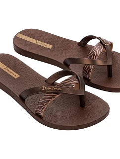 Dámske šľapky Kirei 83673 hnedé – Ipanema