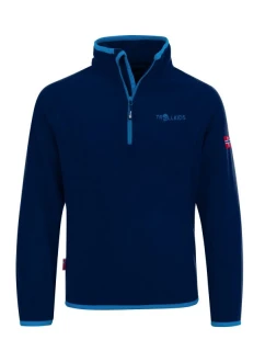 Detská mikina Trollkids Nordland Half Zip Jr 707-110