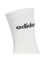 Adidas Linear Crew ponožky s polstrovaním 6 párov JL6096