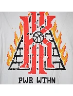 Biele tričko s logom Nike Kyrie Dry - DJ1566-100