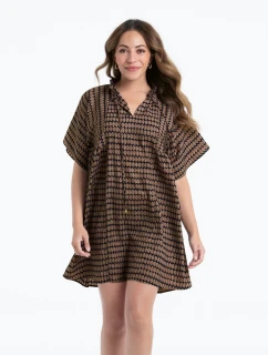 Štýl Tahiti tunika 8114 čierna - RosaFaia