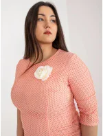 LK SK 506721 šaty.69 broskýň LK SK 506721 šaty.69 broskýň