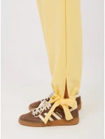 Nohavice MI SP P6845.68 svetložltá