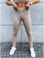 Dámske legíny OLIVE BRANCH beige FashionStreet nohavice UY1611 Dámske legíny OLIVE BRANCH beige FashionStreet nohavice UY1611
