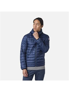 Pánska bunda ROSSIGNOL Rossi Light Hood Jkt, tmavomodrá