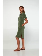 Vamp - Froté šaty s krátkymi rukávmi 20551 - Vamp