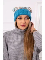 Dámska čiapka Feba K330 tyrkysová