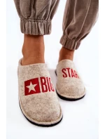 Domowe Papcie Big Star KK276021 Beżowe