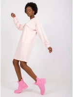 Dámske šaty Dress-EM-SK-717.33X-svetlo ružová