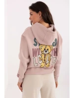 Mikina s kapucňou model 218214 Podúroveň