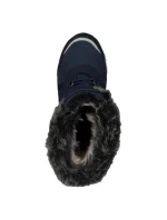 Trollkids Dievčenské zimné topánky Hemsedal XT Waterproof Navy Blue (576-100)