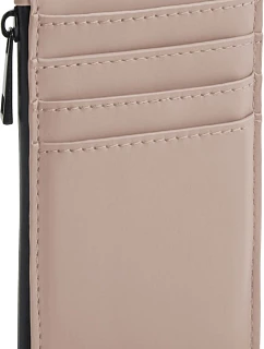 BagBase BG 326 Puzdro na karty z matného PU 52.0326 nude pink