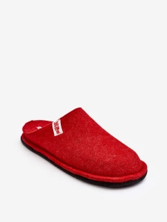 Klasyczne Damskie Papcie Big Star KK276012 Czerwone