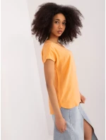 Blúzka D73761Z10978R svetlo oranžová