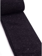 Yoclub Pančuchové nohavice so striebornou niťou RAB-0039G-AA00-001 Black