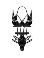 Dámske sexy body Keira Lise teddy black - Obsessive