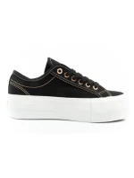 Lee Cooper dámske športové topánky na platforme čierne so zlatou dámske tenisky