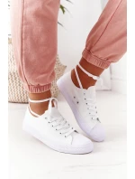 Damskie Klasyczne Trampki Białe Omerta