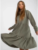 Šaty D10027C30287A3 khaki Šaty D10027C30287A3 khaki