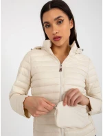 Dámska bunda NM KR D2 3880 .99P svetlo béžová - FPrice