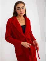 Kabát TW CZ BI 5220.63 tmavo červená