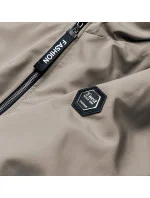Dámska parka s kapucňou olivová (B8121-48) Dámska parka s kapucňou olivová (B8121-48)