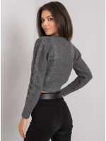 Dámsky sveter LC SW A4 tmavo šedý