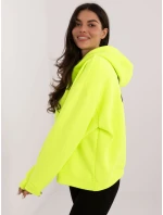 Mikina MJ BL H2503.70 fluo yellow Mikina MJ BL H2503.70 fluo yellow
