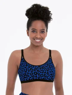 Dámsky Style Alia Top horný diel plaviek 6541-1 389 Kráľovská modrá s čiernou - Anita