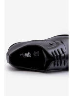 Męskie Eleganckie Półbuty Czarne Jenavee