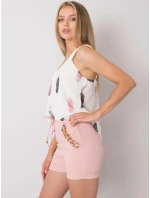 Šortky DHJ SN 13260.38P svetlo ružová