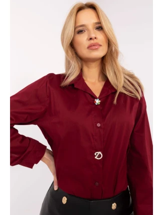 Košeľa s dlhým rukávom model 204380 Taliansko Moda