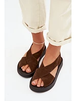 Sandále model 226327 Krok vo veľkom štýle Sandále model 226327 Krok vo veľkom štýle