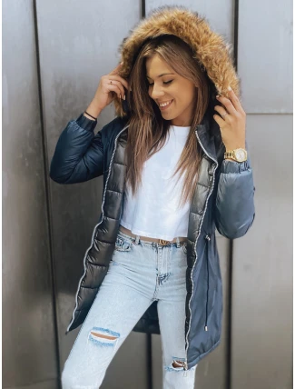Dámska zimná bunda SANAH navy blue FashionStreet TY2888