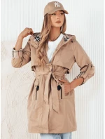 Dámska prechodná bunda CIVIT beige FashionStreet TY4215 Dámska prechodná bunda CIVIT beige FashionStreet TY4215