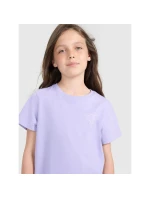 Dievčenské tričko s potlačou 4F 4FJRAW25TTSHF3199-52S