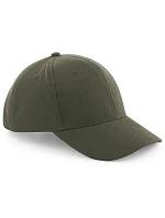 Beechfield B 65 6-panelová čiapka s kšiltom „Pro Style“ 53.0065 olivovo zelená Beechfield B 65 6-panelová čiapka s kšiltom „Pro Style“ 53.0065 olivovo zelená