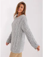 BA SW 8047 jumper.92P sivá