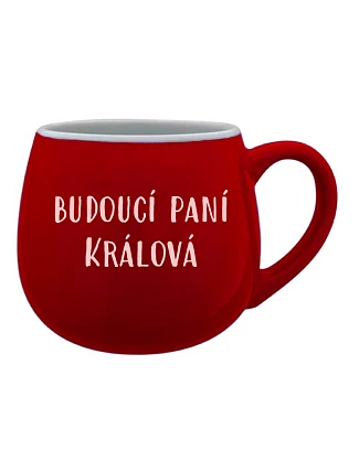 Personalizovaný keramický bacuľatý hrnček – budúca pani Personalizovaný keramický bacuľatý hrnček – budúca pani