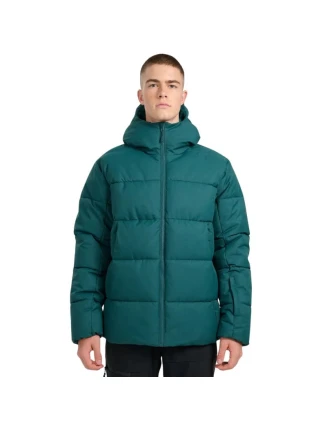 Pánska lyžiarska bunda 4F M0788 tmavozelená 4FWAW25TTJAM0788 40S pánska